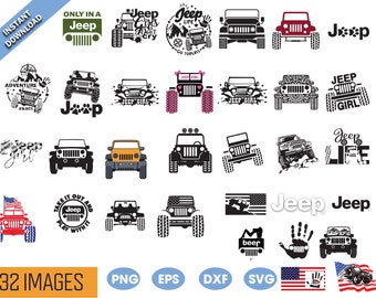 Download Jeep Bundle Svg Etsy