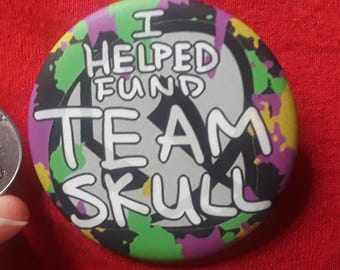 Ayudé a financiar a los villanos - Botón