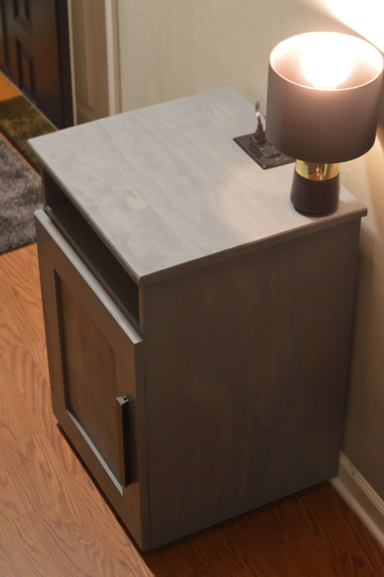 Nightstand with a plugin USB Outlet Etsy