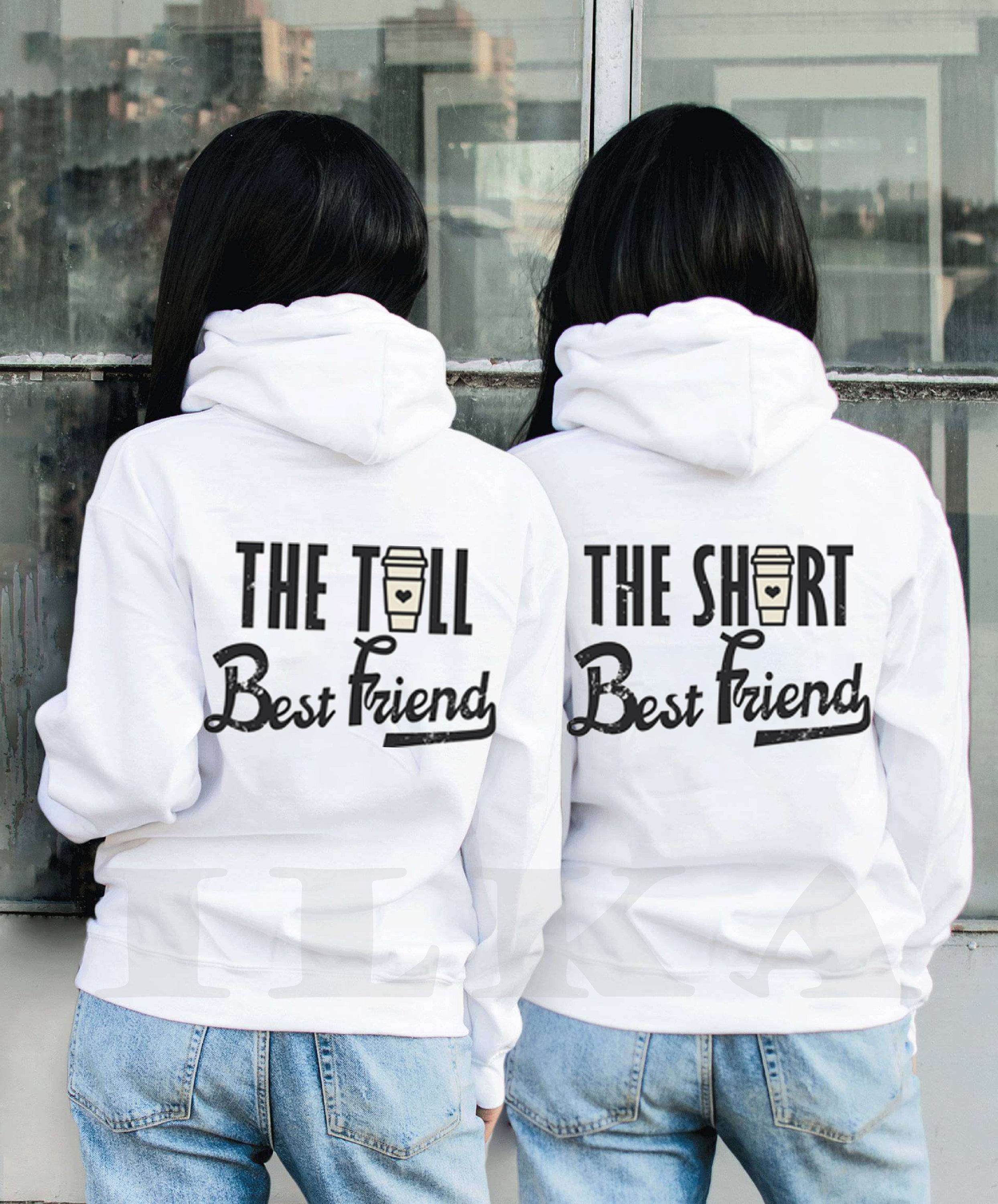 Best Friend Short Best Friend Hoodies 
