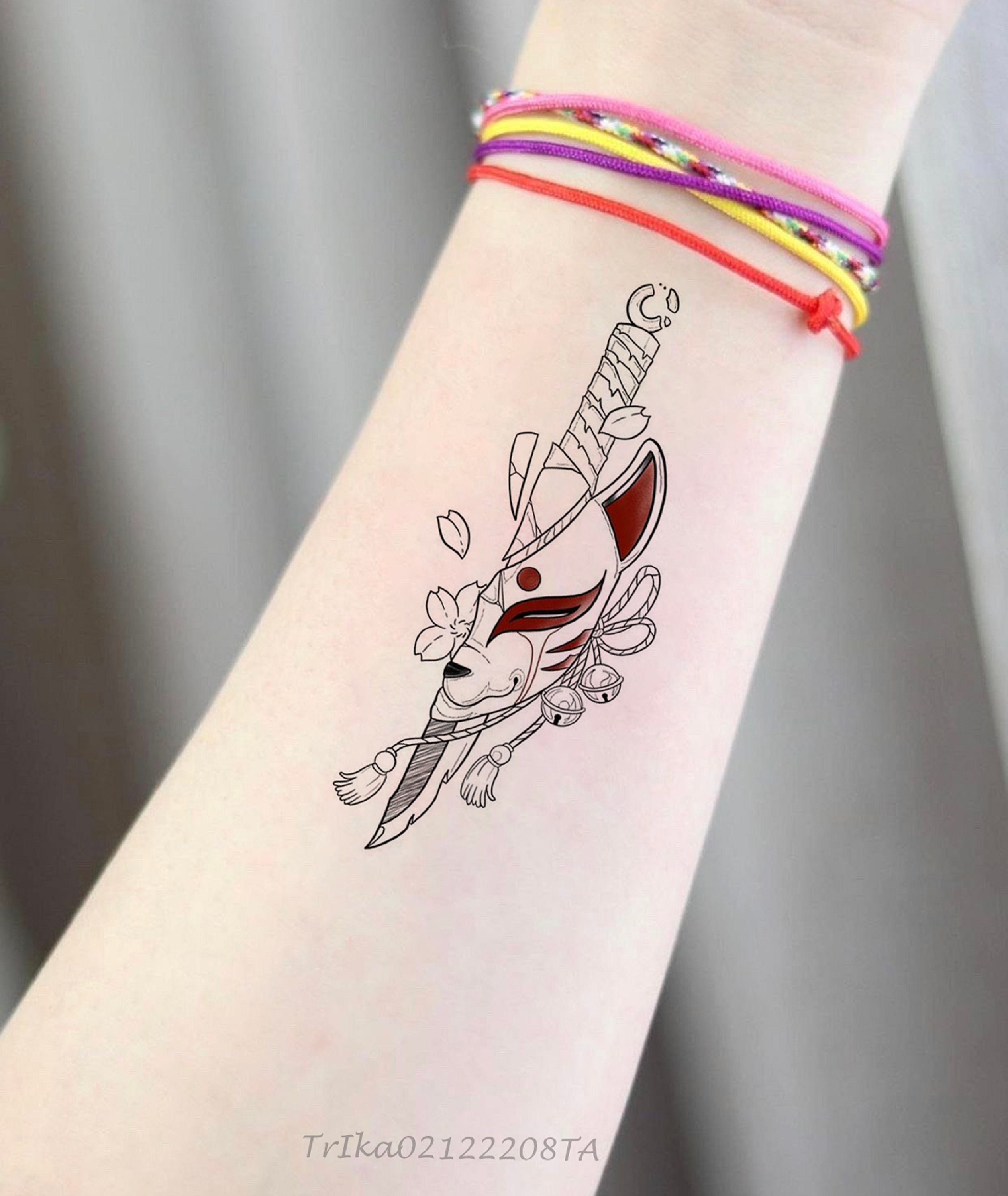 Aggregate more than 86 simple anime tattoo design  incdgdbentre