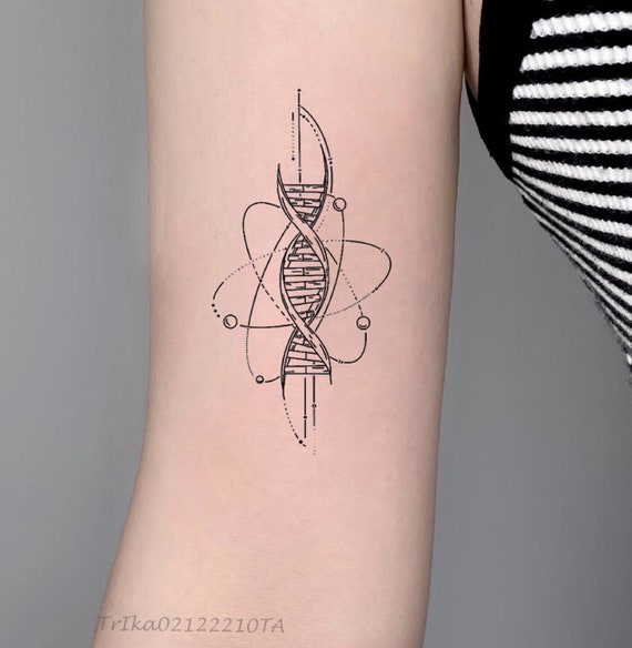Top 31 DNA Tattoo Ideas  2021 Inspiration Guide  Dna tattoo Music tattoo  designs Tattoo trends