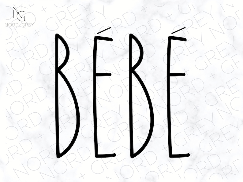 Bebe SVG, Schitts Creek Baby PNG, letra manuscrita svg, Bebe Onesie