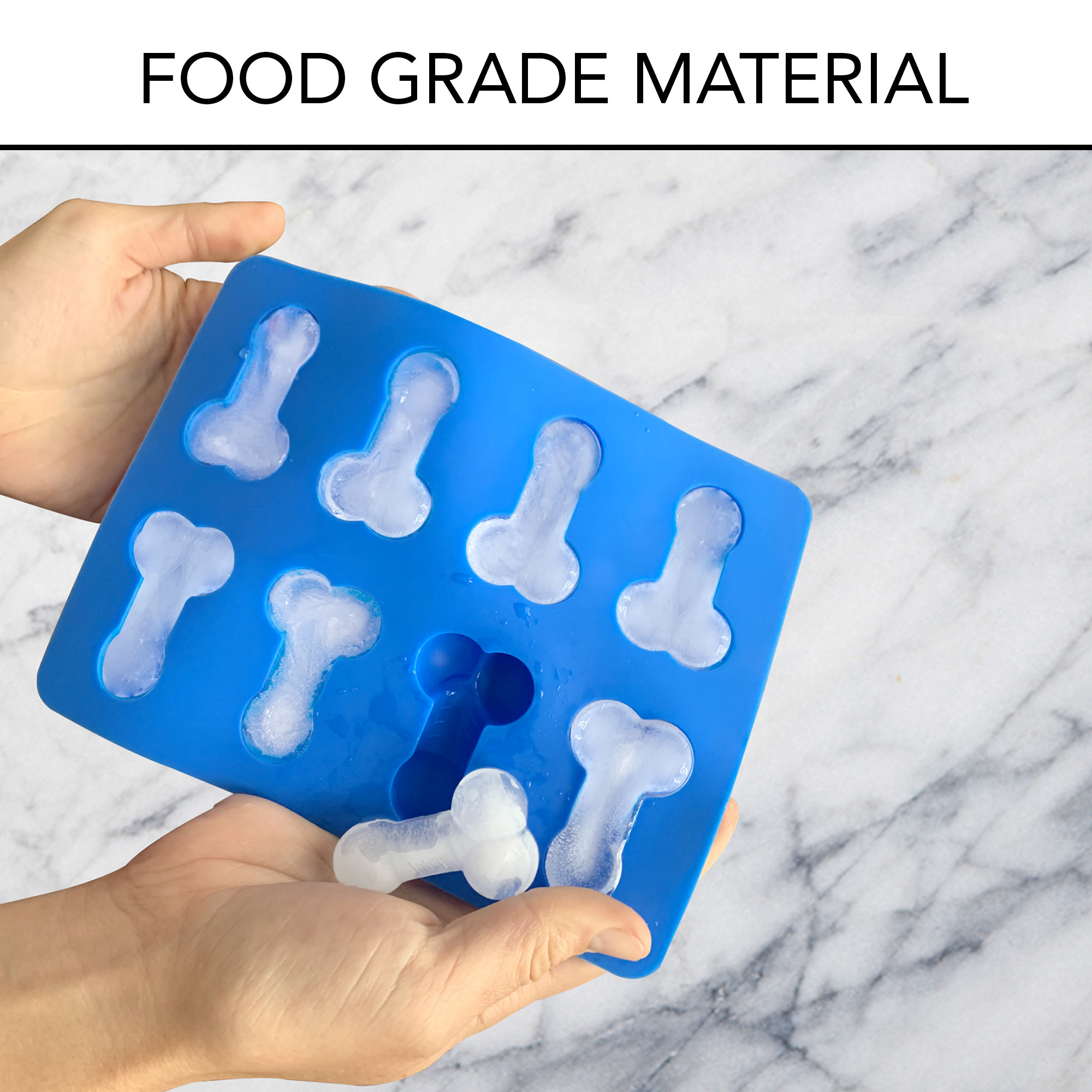 Silicone Ice Cube Mold Funny_Man Genital Shaped Ice Cube for Whiskey  Cocktail
