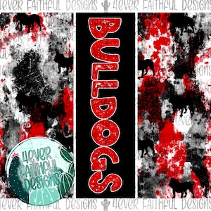 Bulldoggen Becher Design, rot schwarz Becher PNG, versteckte Bulldoggen Becher Design, Sport Becher PNG, benutzerdefinierte Becher PNG Datei, digitaler Download