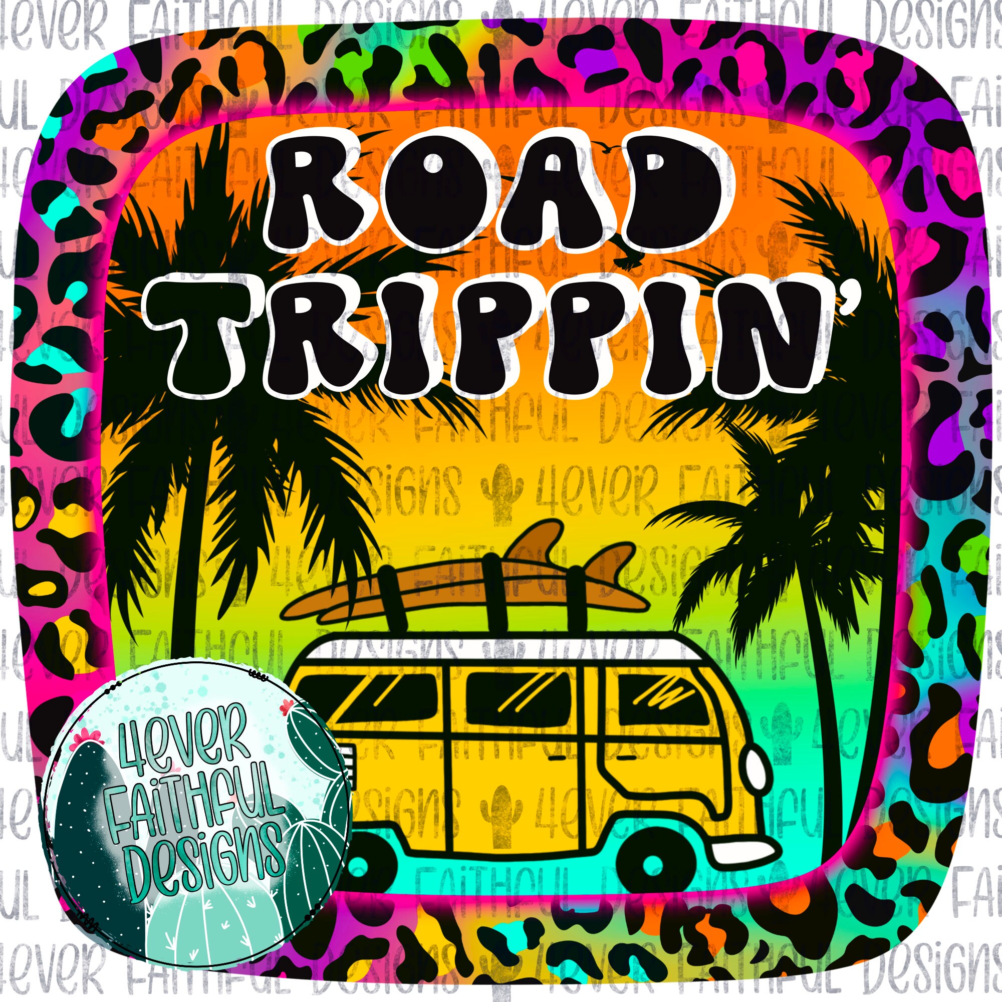 Road Trippin Cute Summer Shirt Bright Summer Shirt Design - Etsy