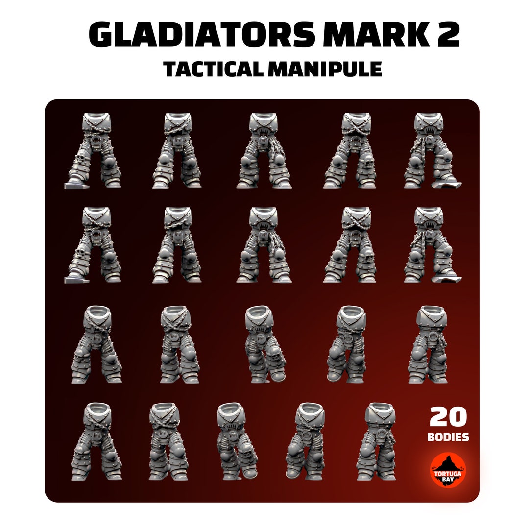 Gladiators M2 Tactical Manipule 20 Bodies - Etsy