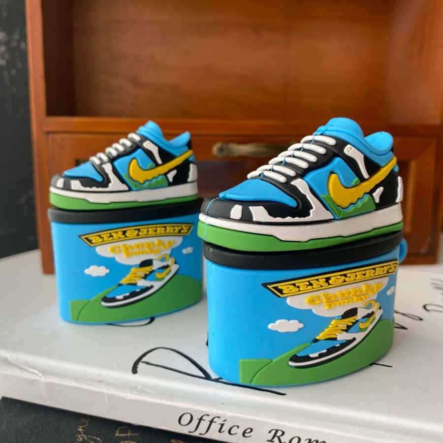 Ben y Jerry's Dunks Low Sneaker Chunky Dunky Airpod Case | Etsy