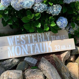 Wooden Beach Sign | Personalized Location Sign
