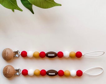 Kansas City Chiefs Toy Collection Chiefs Baby Gift Pacifier - Etsy