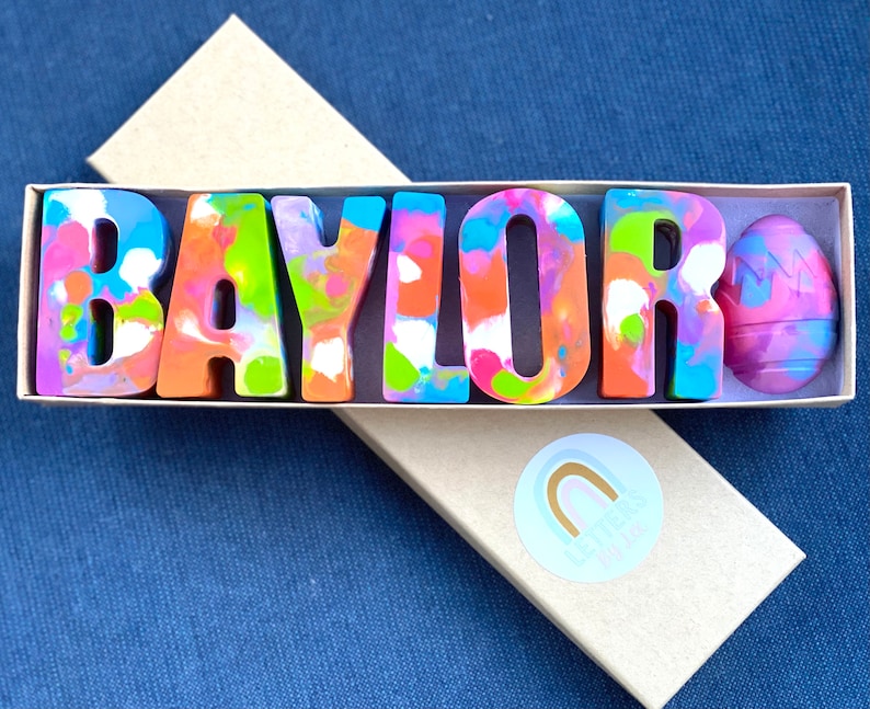 Kids Personalized Name Crayons