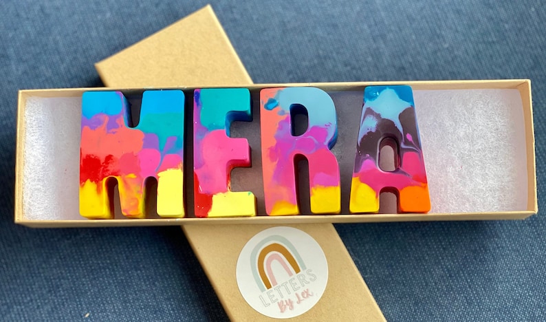 Kids Personalized Name Crayons