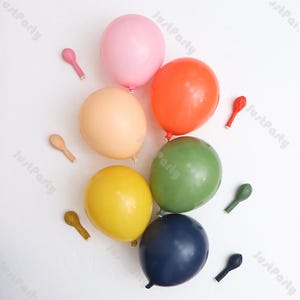 4-16ft Cream Peach Blue Yellow Party Balloon Arch Doubled Stuff Wedding Globos Happy Birthday Baby Shower Decoration Anniversary Bride to Be