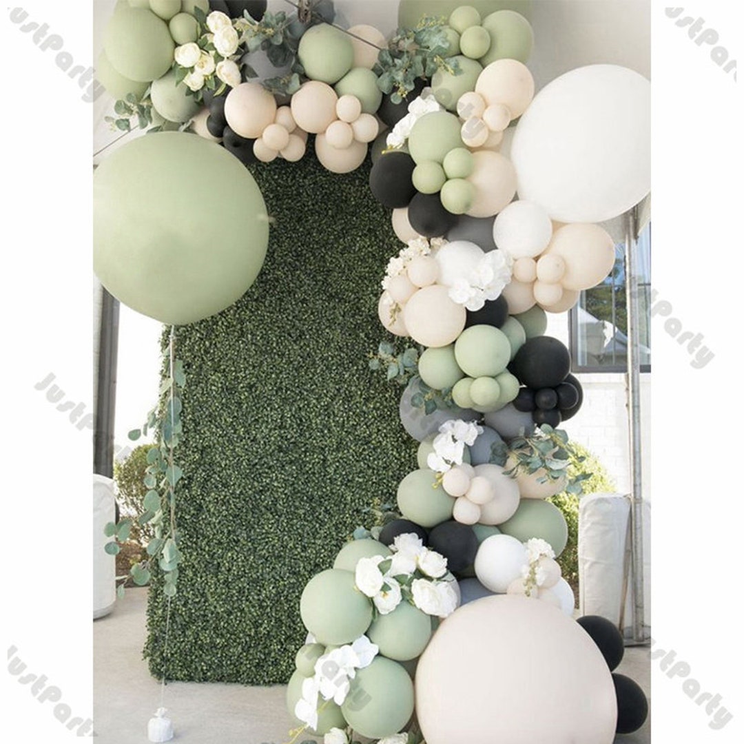 Sage Green Balloon Garlandnull