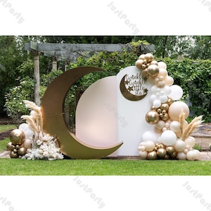 106pcs Natural Sand Balloon Garland Gold Wedding Supplies Matte White Balloon Arch Baby Shower Decoration Bridal Shower Birthday Background