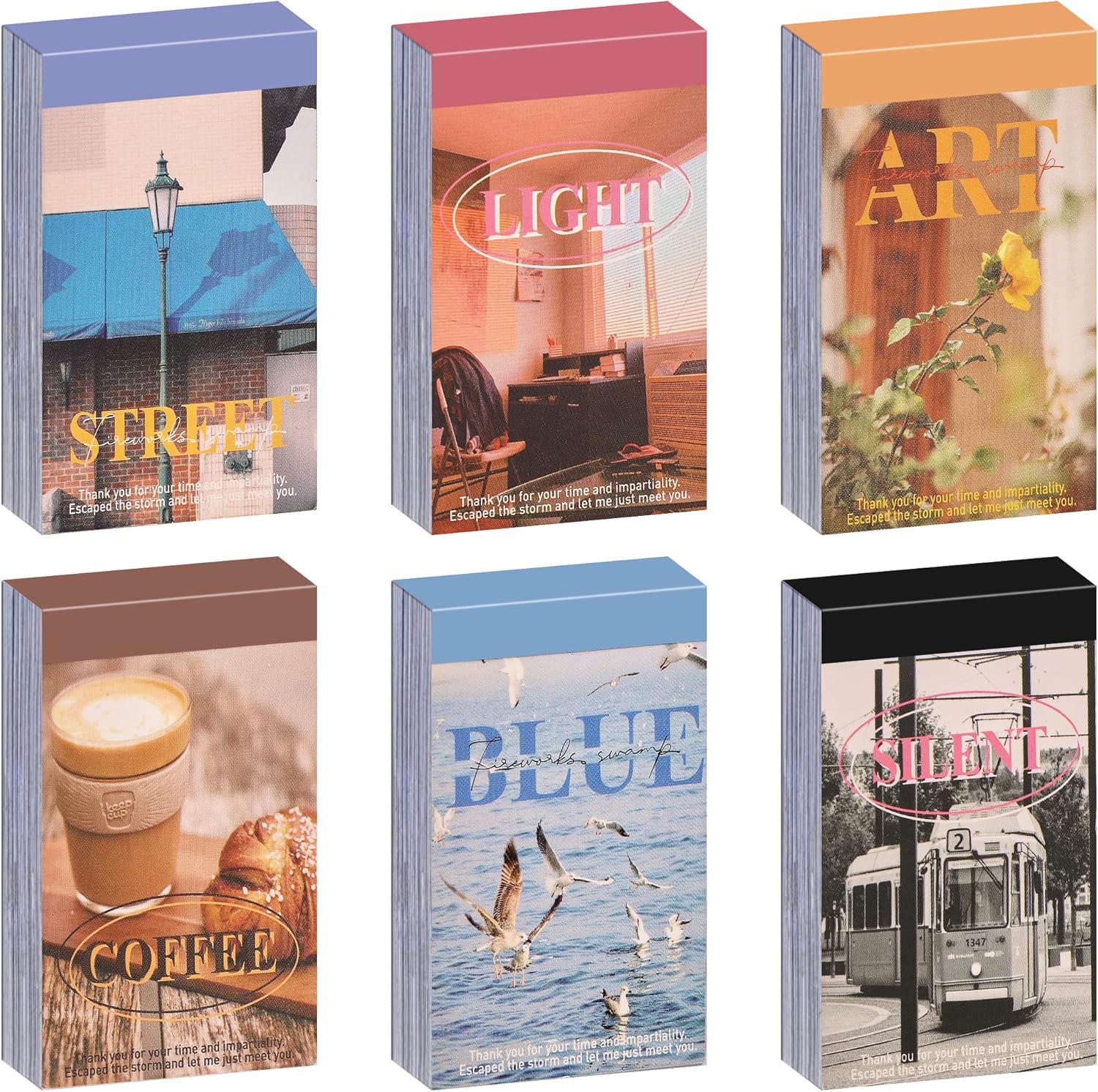 Dizdkizd Washi Sticker Booklet – 40 Blätter Mit 4 Themen, Wiederverwendbar
