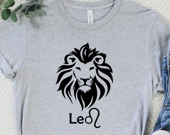 Leo Shirt, Leo Zodiac, Leo Gift, Leo Astrology, Zodiac Gifts, Zodiac Leo, Gift for Leo, Leo Birthday, Leo Women, Leo Sign, Leo Girl