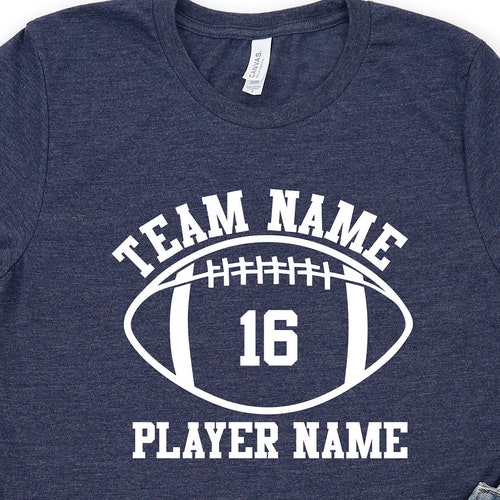 Personalized Football Mom Shirt for Game Day Shirt Custom Etsy