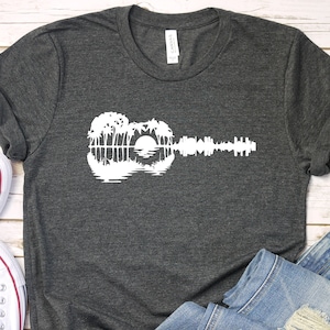 Guitar Shirt, Guitar T Shirt, Musician Shirt, Guitar Lovers, Funny Guitar Shirt, Music Shirt, Guitar Player, Acoustic Bass Guitar T Shirt