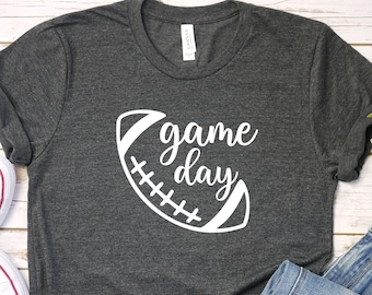 Game Day Football Shirt, Women Football Shirt, Game Day Shirt, Football Season Tee, Football Game Day shirt, Football Team Shirt, Dad shirt