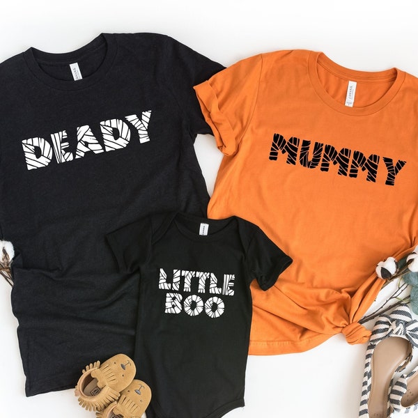 Mummy Deady Shirt, Mom and Dad Halloween Shirts, Halloween Family Matching Shirts, Matching Mom and Dad Shirt, Funny Halloween Couple Shirt