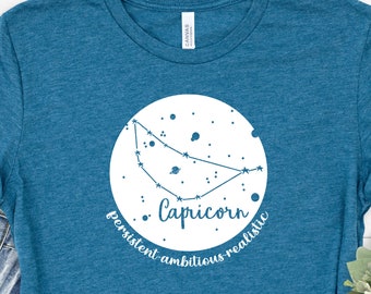 Capricorn Shirt, Capricorn Zodiac, Capricorn Gift, Astrology, Zodiac Art Gifts, Zodiac Capricorn, Gift for Capricorn, Capricorn Birthday