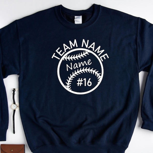 Custom Baseball Team Hoodie for Men Etsy