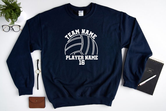 Custom volleyball sweatshirts hotsell