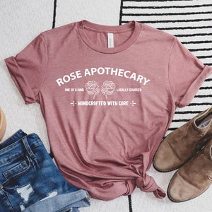 Rose Apothecary Shirt Flowers Oversized Slouchy T-shirt Ew - Etsy