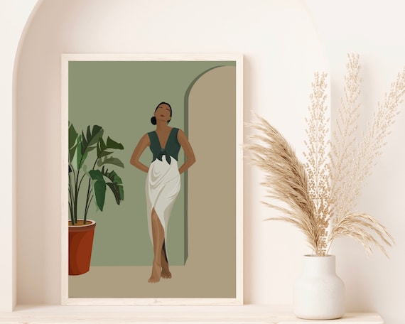Home Decore, housewarming gift, Art Print, Botanical Print, Digital Download, Wall Decor Art Prints, Printable Wall Art, Illustration