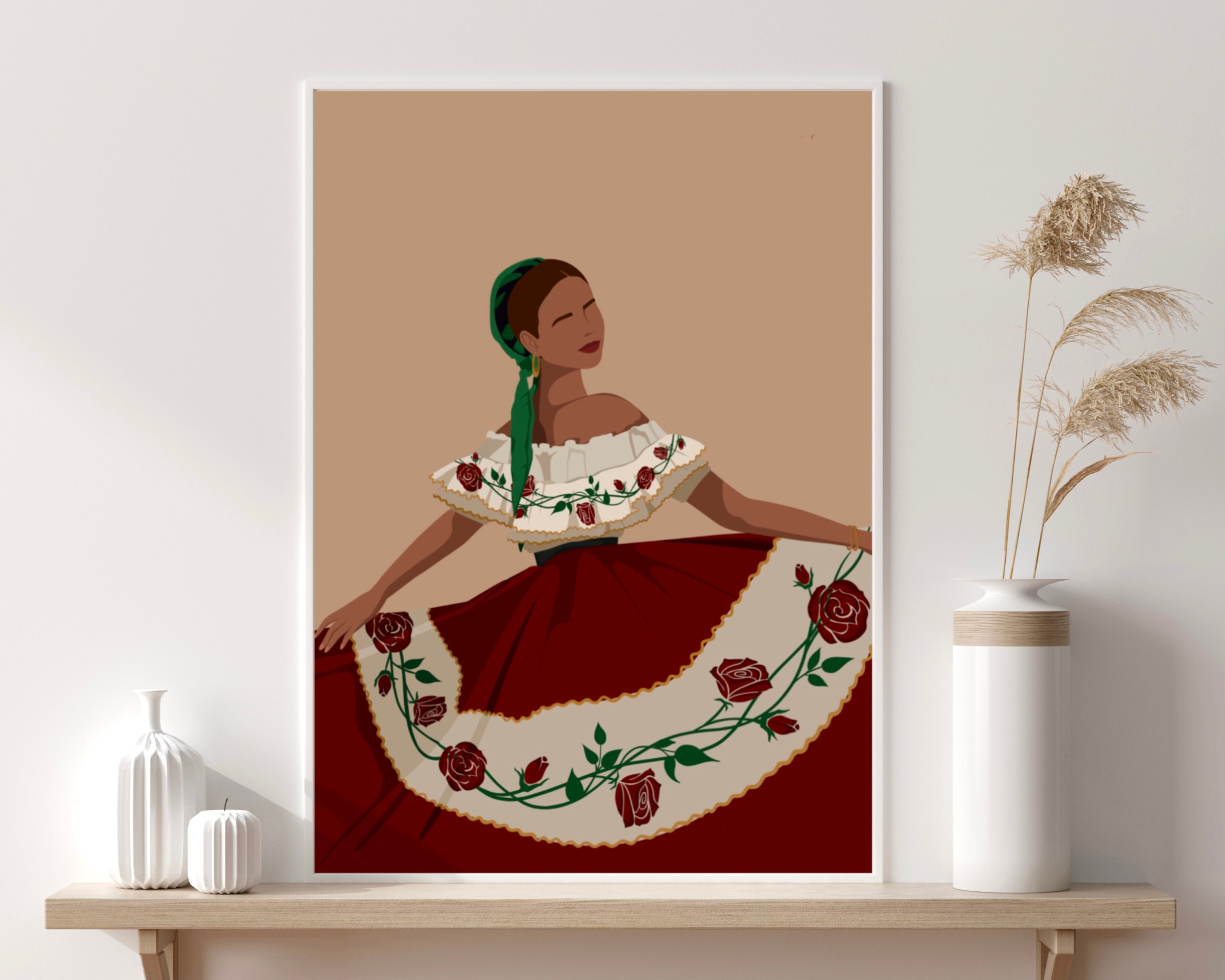 Mexican Art Mexican Wall Art Hispanic Art Mexican Art Etsy