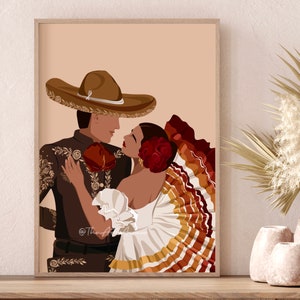Folklorico art, Mexican Art, Hispanic Art, Latino Art, Mexican Wall Art, Latino Art Prints, Mexican Folk Art, Mexico Art, Latin American.