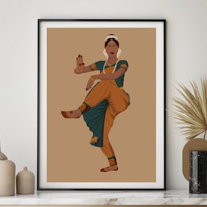 Indian Art, Desi Art, Tamil Art, Tamil, Bharatanatyam Art, South Asian Art, Indian Wall Art, Modern Indian art, South Indian Art, Digital