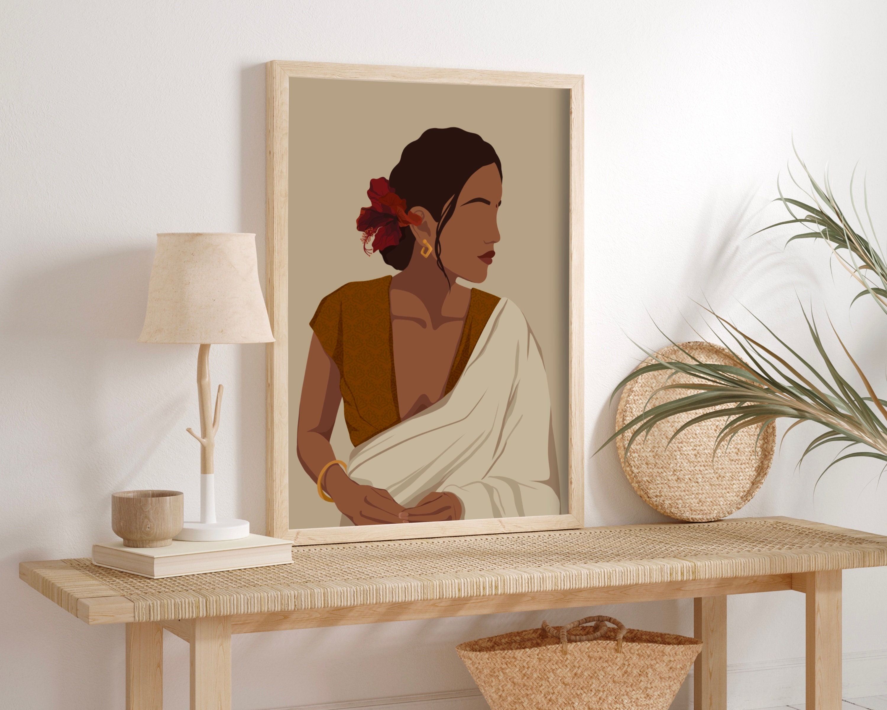 Indian Art Desi Art Tamil Art Tamil South Asian Art Etsy UK