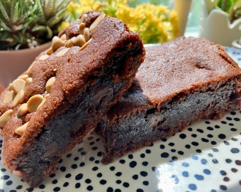High Protein Brownies: Gluten-Free, Low Carb (12 per order)
