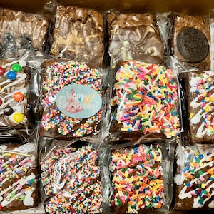 Geburtstags-Brownie-Box