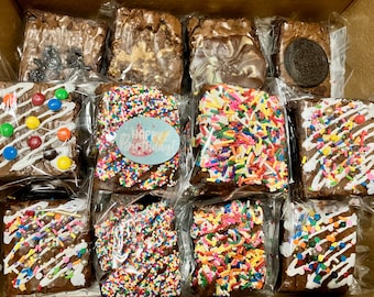 Geburtstags-Brownie-Box