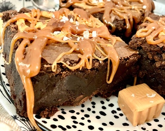 Brownies bretzels au caramel (salés ou non)