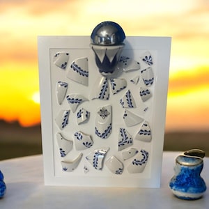 Clase Azul bottle wall art