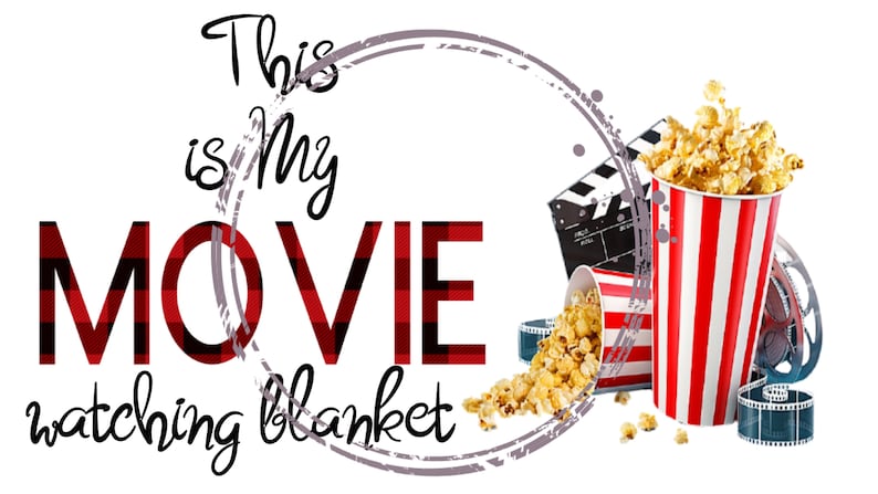 This is My Movie Watching Blanket Png File - Etsy