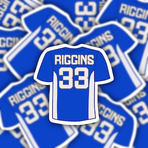 Football Sticker - Tim Riggins - Waterproof - Vinyl Sticker - FNL