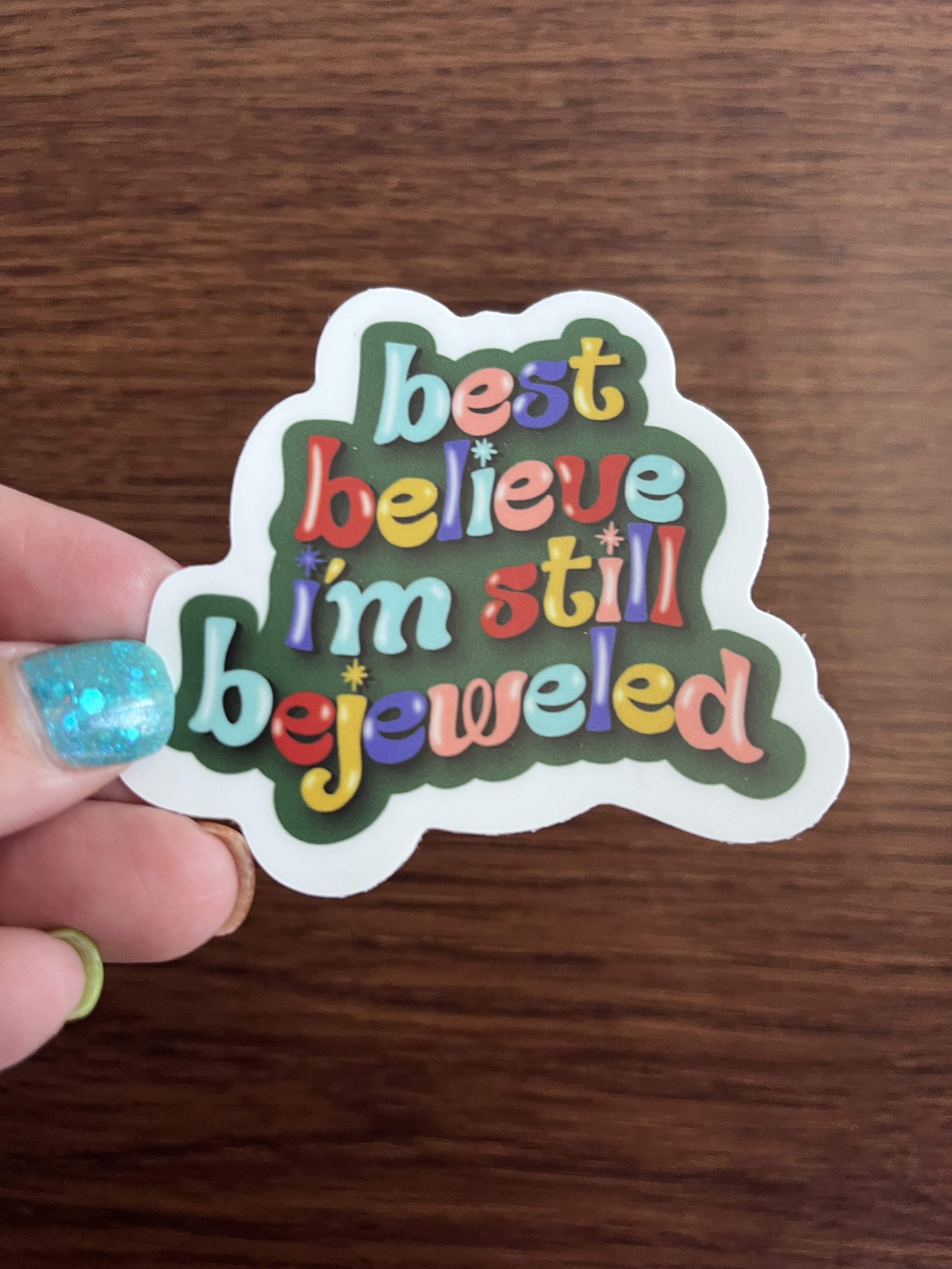 Discover Bejeweled - Swift lyrics - Waterproof Sticker - Hydroflask Sticker