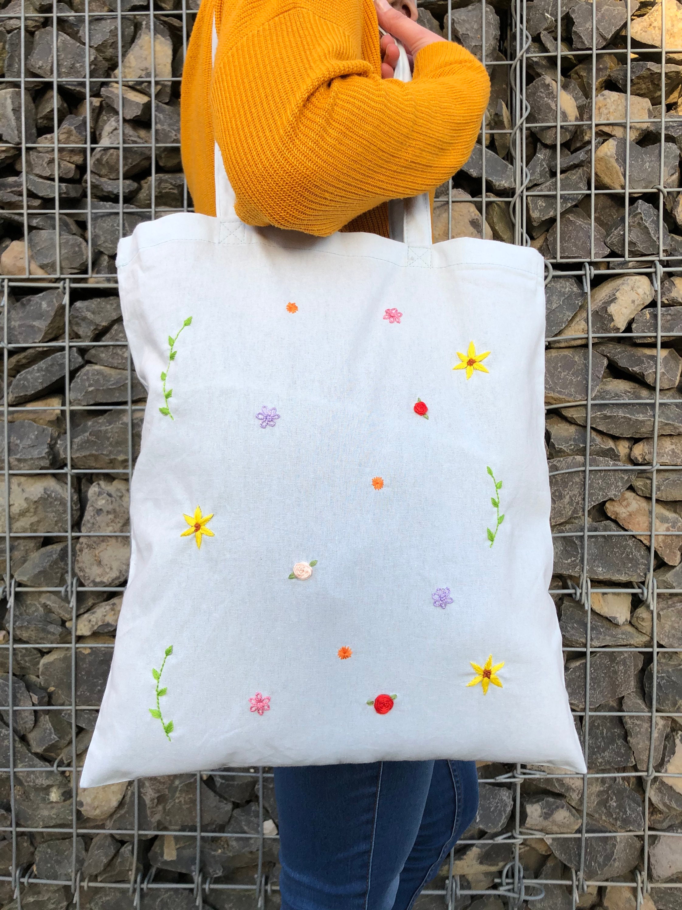 bestickte jutebeutel