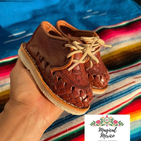 Baby boy Leather sandals/ Mexican huaraches for kids/ boy huaraches/ toddler sandals/ leather sandals for kids/ Mexican huaraches for boys