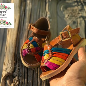 little girl huarache sandals
