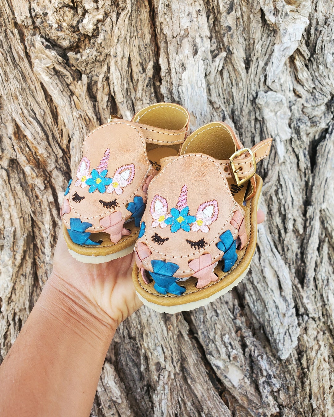 Baby Girl Mexican Sandals Unicorn Huaraches Mexicanos De Ni a