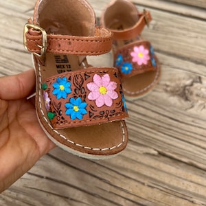 Baby-Toddler Girl huarache sandal/ white huarache baby/ Mexican sandals for baby/ huarache sandal baby open toes/ baby huaraches/baby sandal