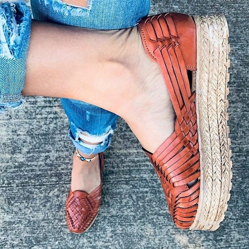 SIZE 6 Huarache Sandal Shedron SIZE 6/ Huarache Plataforma De | Etsy Canada
