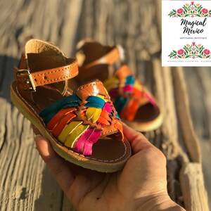 little girl huarache sandals