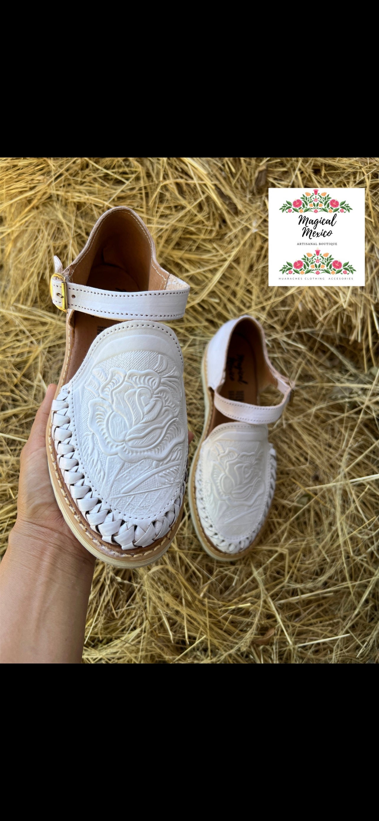 Baby shop huaraches white